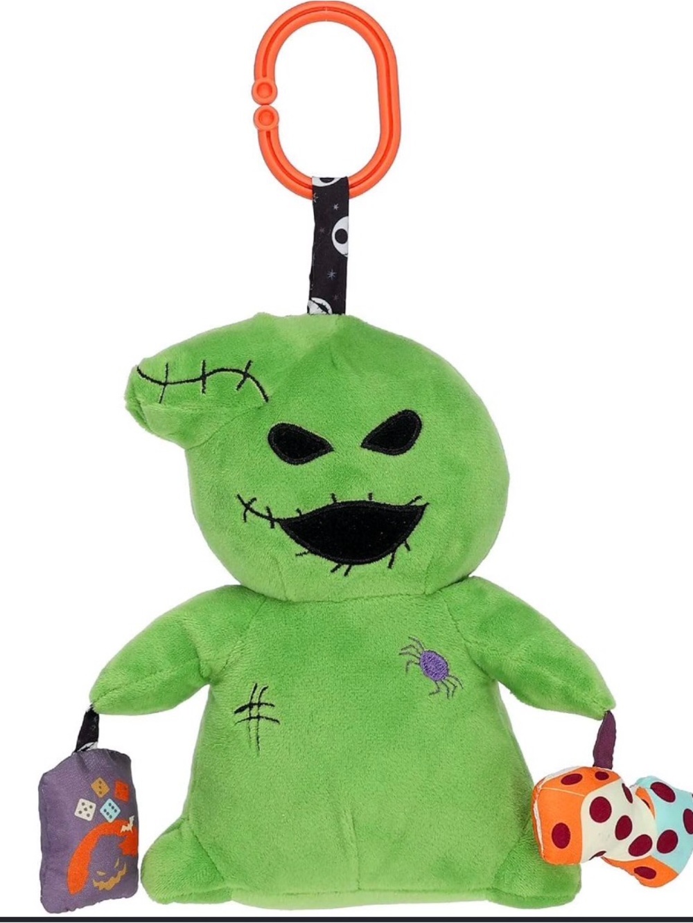 Nightmare Before Christmas Oogie Boogie Disney Baby Clip-On Activity Toy